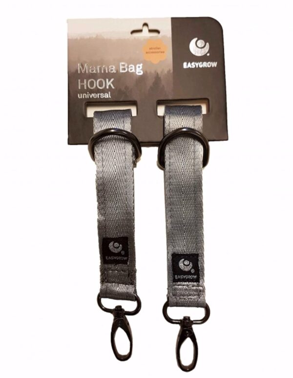 HOOKS for Mama Bag Grey