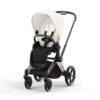 Komplett Priam Barnevogn  Off White/ Rosegold - Bilde 3