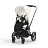 Komplett Priam Barnevogn  Off White/ Matt black - Bilde 3