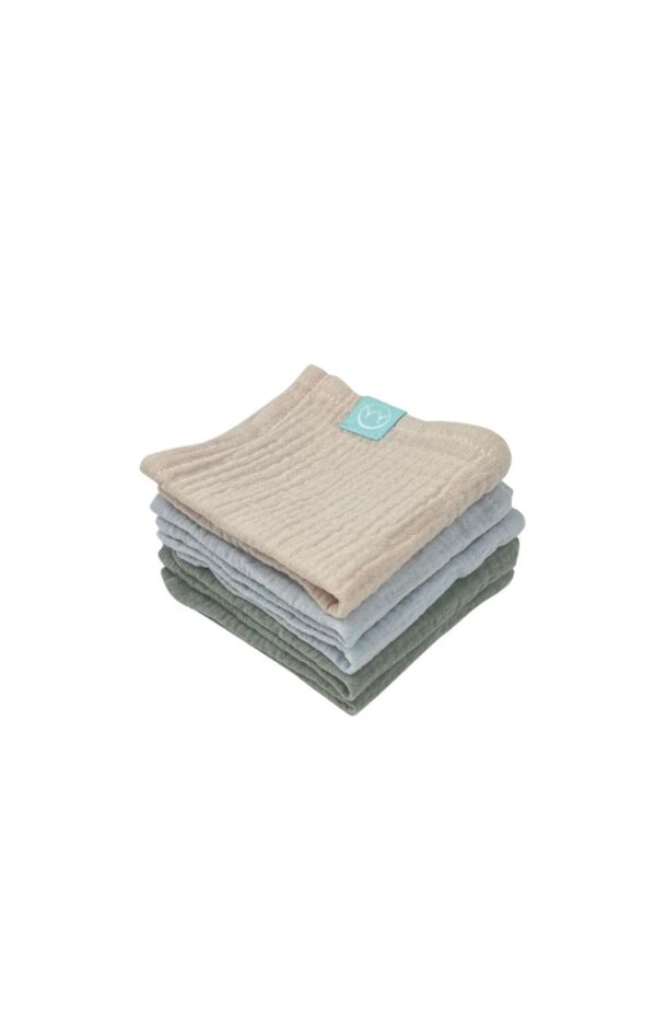 Muslin kluter, 5 pk, Najell