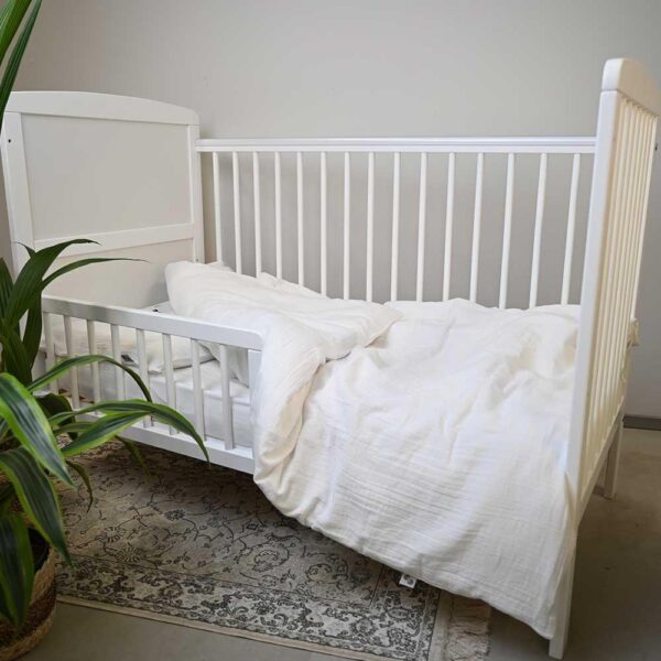Nordbaby barneseng 60x120cm Lemmy Hvit - Bilde 2