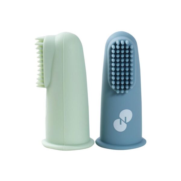 Nordbaby Silikon fingertannbørste