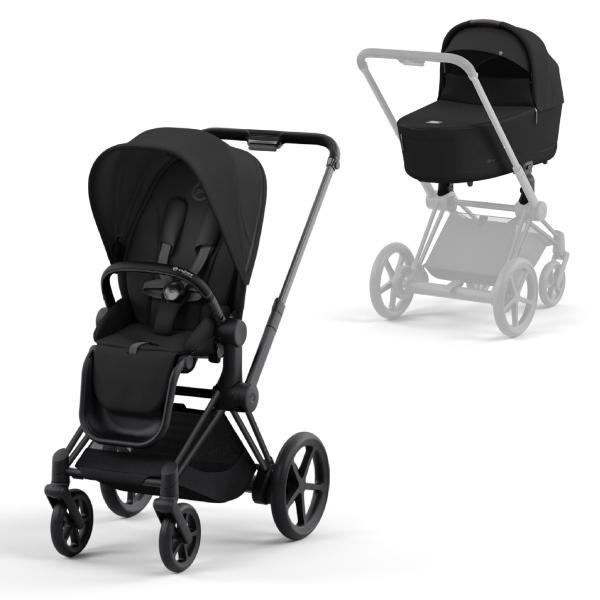 Cybex, e-Priam, Duo Sepia Black/ matt Black