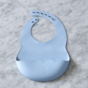 Jack o Juno Poppy Bib, Pale Blue