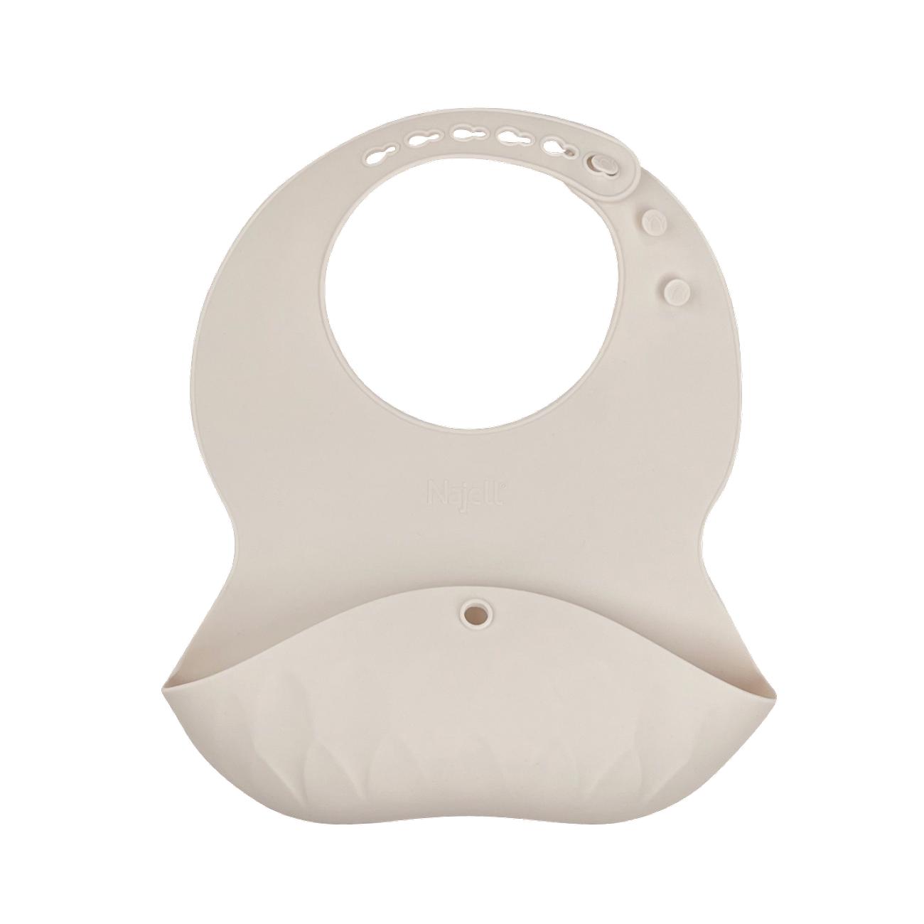 Silicone Bib - Porcelain White