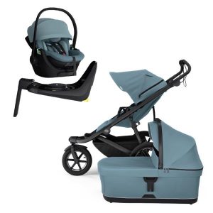 Komplett Thule Urban Glide 3 inkl. Maple & Alfi Base – Mid Blue