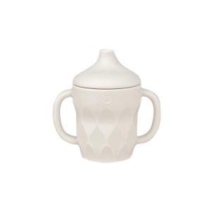 Silicone Sippy Cup - Porcelain White