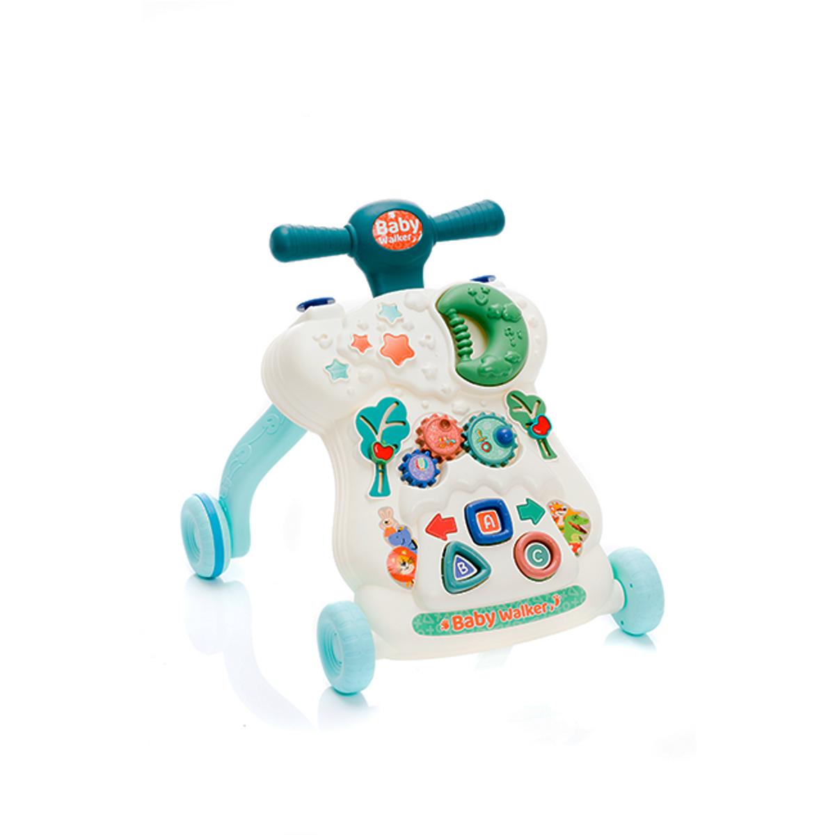 Lær å gå vogn Blå