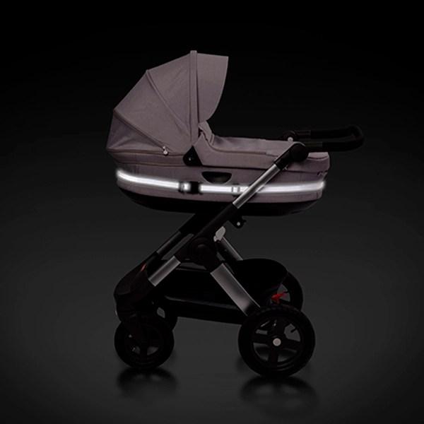 Refleksstropp til vogn Sort