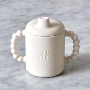 Jack o Juno Bubble Sippy Cup Cream
