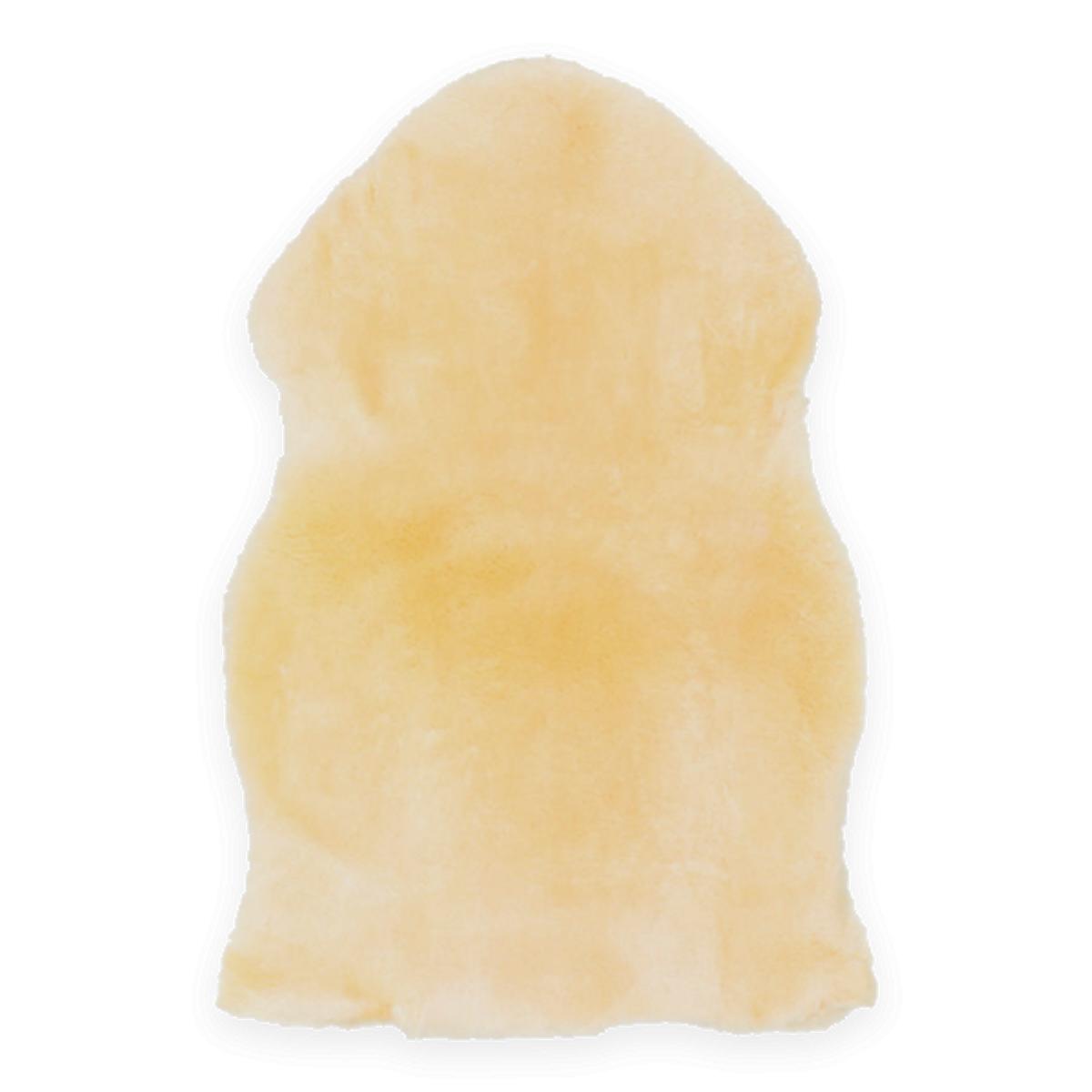 Supersoft Klipt Lammeskinn Naturell 70-80 cm