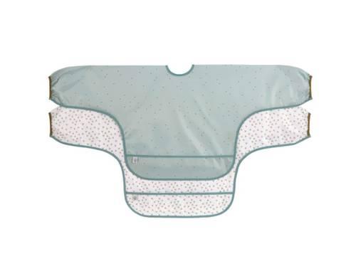 Long Sleeve Bib 2 pcs assorted raccon