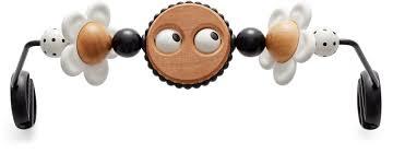 Leke til Vippestol Skøyeraktige øyne sort og hvit