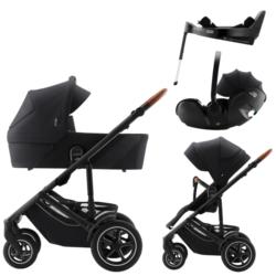 Britax Smile 5Z Vognpakke med Baby-Safe Pro + Vario Base Galaxy Black