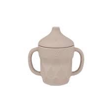 Silicone Sippy Cup - Dune Beige