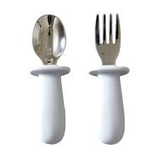 Jack o Juno Baby Cutlery Set Glacier Grey