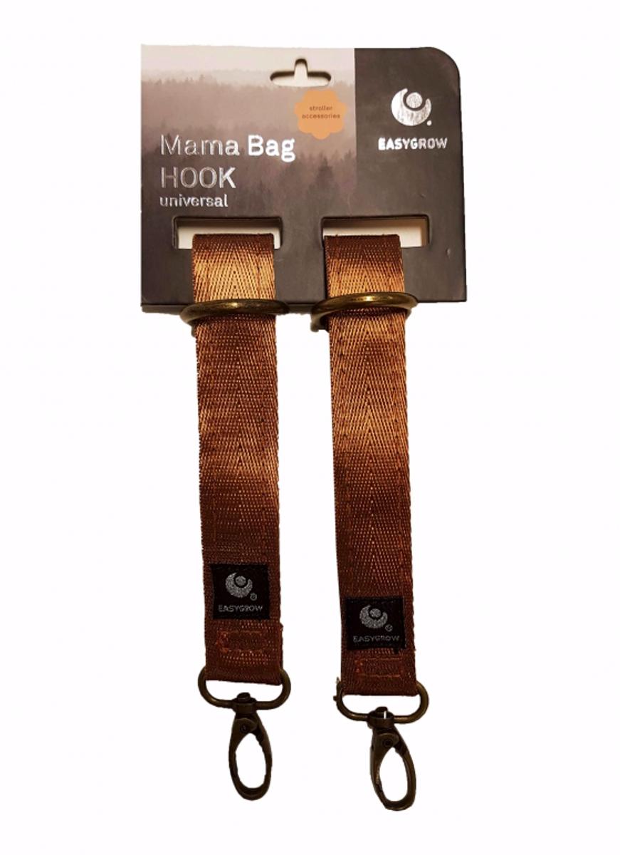 HOOKS for Mama Bag Brown