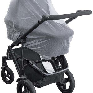 Myggnett Barnevogn Hvit