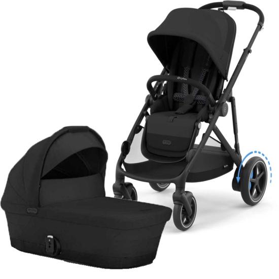 Komplett eGazelle S BLK BP Moon Black