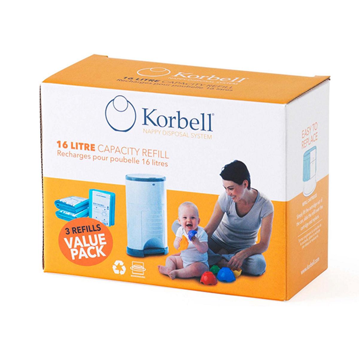 Korbell Refill 3pk
