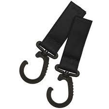 Stor Krok med skinn Sort