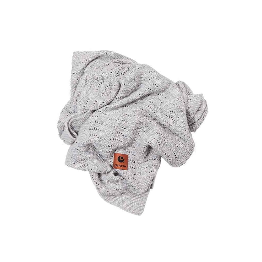 Easygrow Grandma teppe Grey
