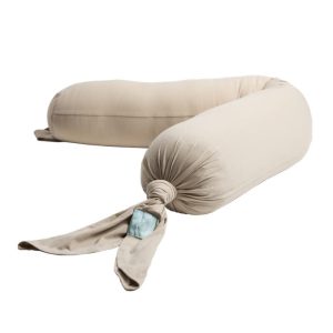 Najell Pregnancy Pillow with Tie Powder Beige