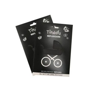 Klistre refleks til Barnevogn Grå