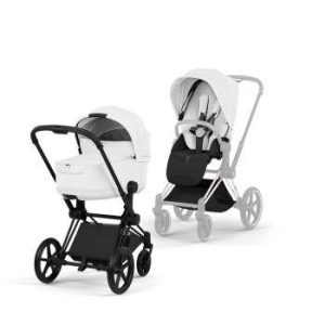 Cybex Priam Style Collection Komplett Barnevogn New Generation matt svart/City Grey