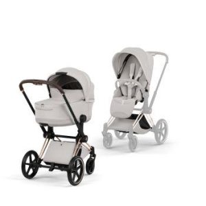 Cybex Priam Style Collection Komplett Barnevogn New Generation Rose Gold/City Grey