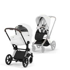 Cybex Priam Style Collection Komplett Barnevogn New Generation Chrome/City Grey